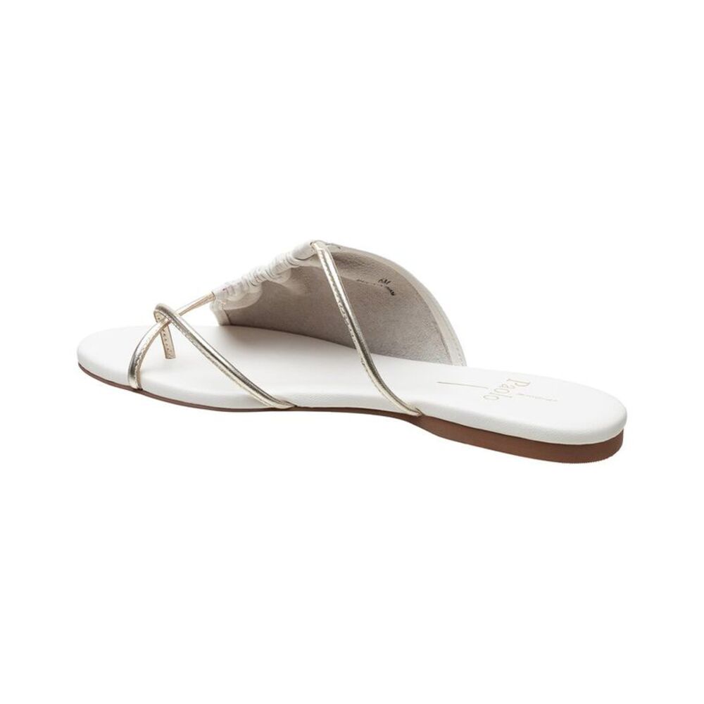 Linea Paolo Lane Leather Sandal, White - Picture 2 of 5
